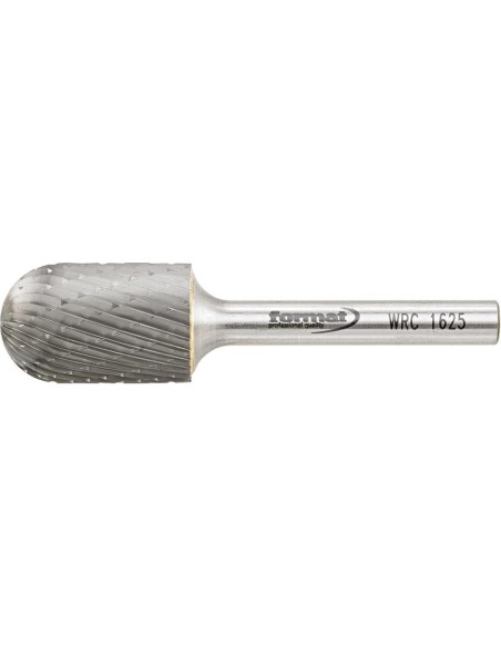 Fresa c/ mango MD esferocilíndrica 1625 C 6mm 16x25mm
