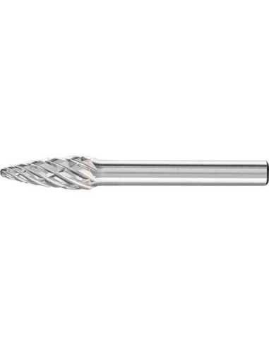 Fresa c/ mango MD arco demedio punto 0820 STEEL 6mm 8x20mm Pferd