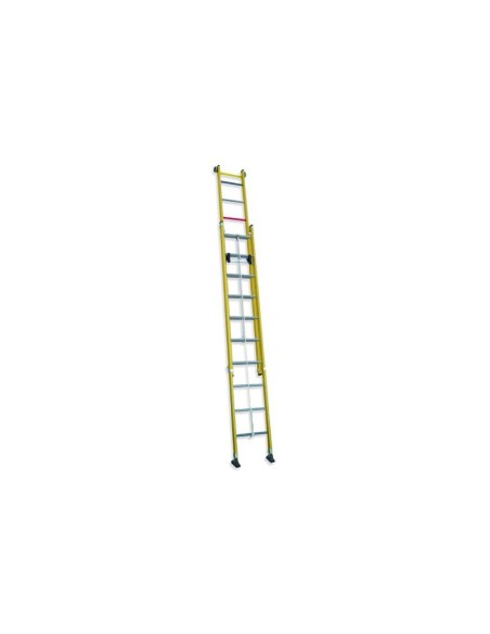 ESCALERA DOBLE EXTENSIÓN A CUERDA (TODO FIBRA) Serie TRF2C | 74-280/12 TRF2C-12x2