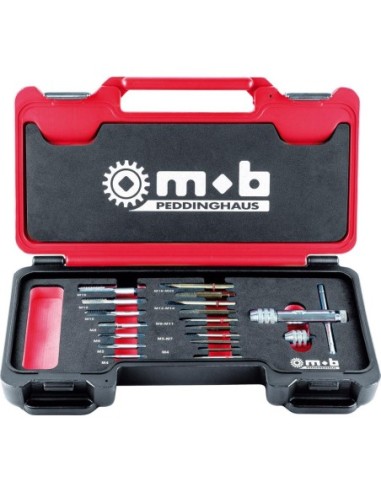 Jgo extractores tornillosComplete de 19 pzas PEDDINGHAUS