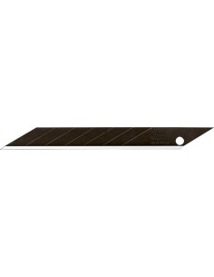 Hoja seccionable negra 9mm paquete de 10 unidades 30 grados LUTZ BLADES