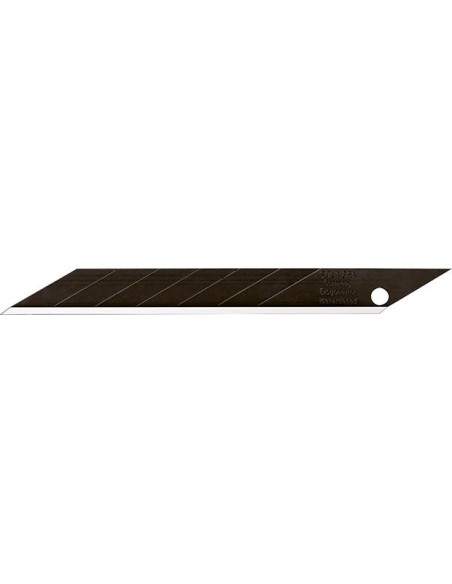 Hoja seccionable negra 9mm paquete de 10 unidades 30 grados LUTZ BLADES