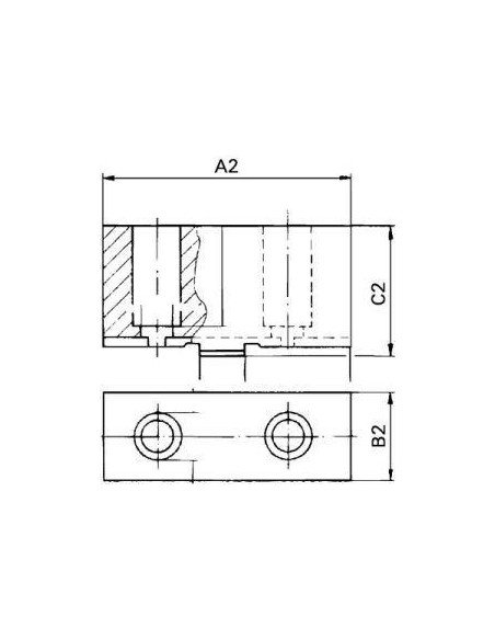 Jgo 3 garras DIN6350AB 125mm RÖHM