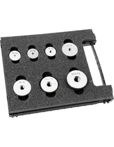 Kit anillo patrón roscas pasa 6g M3-M12