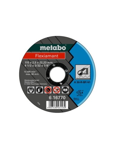 Flexiamant 115x2,5x22,23 acero, TF 41 (616770000)