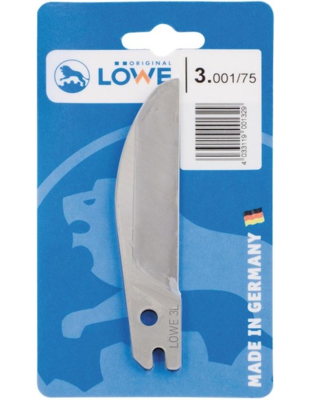 Cuchilla para tijera paracanal de cables 3606 3001/75 1 u. en blíster LÖWE