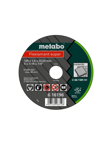 Flexiamant super 125x1,5x22,23 cerámica,TF41 (616196000)