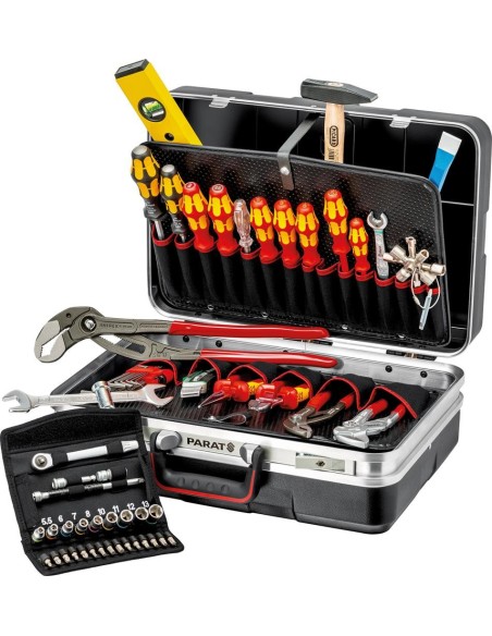 Surtido de herramientas Vision de fontanería 60 piezas en maletín de ABS Knipex