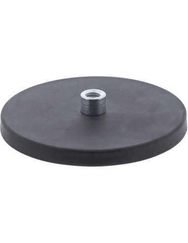Imán plano 22mm con casquillo M4/de goma