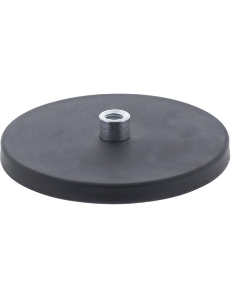 Imán plano 22mm con casquillo M4/de goma