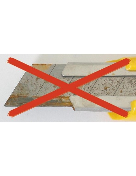 Hoja de cuchillo TIN 18mmPaquete de 10 uds LUTZ BLADES