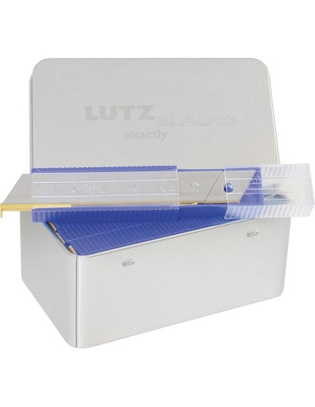 Hoja de cuchillo TIN 18mmPaquete de 10 uds LUTZ BLADES