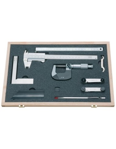 Jgo instrumentos medición8 pzas con TaMS TWIN
