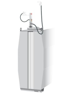 KIT DE BOMBA NEUMÁTICA PUMPMASTER 2 - 3:1 PARA ACEITE, CISTERNA