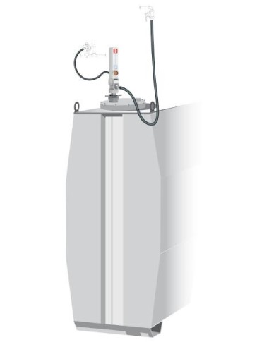 KIT DE BOMBA NEUMÁTICA PUMPMASTER 2 - 3:1 PARA ACEITE, CISTERNA