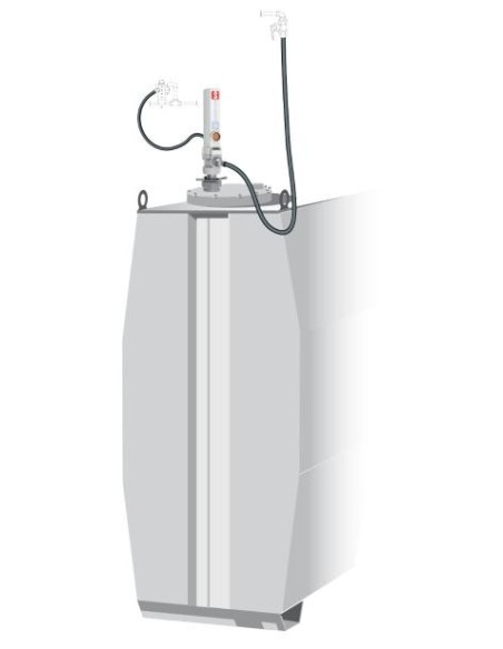 KIT DE BOMBA NEUMÁTICA PUMPMASTER 2 - 3:1 PARA ACEITE, CISTERNA