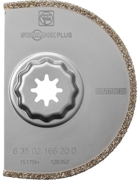 Hoja de sierra diamantadaseccionada 90x2,2mm FeinU.E.  1 unidad Starlock