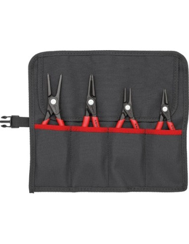 Jgo alicates p/ circlips precisión de 4 pzas KNIPEX