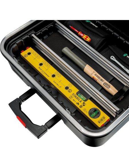 Surtido de herramientas Twin Electrónica 63 piezasen carrito de transporte Knipex