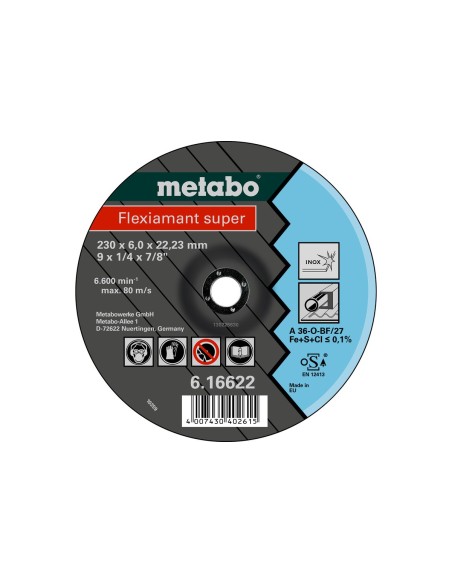 Flexiamant super 230x6,0x22,23 Inox, SF 27 (616622000)