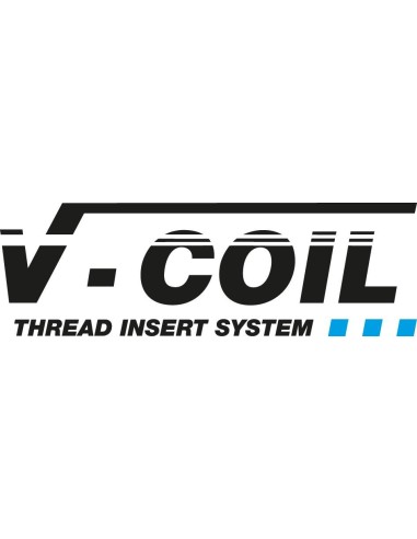 Inserto roscado estándar 1xD M10x1,5 V-COIL