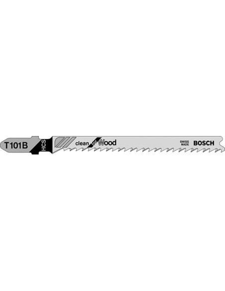 Hoja sierra calar T 101 Bpaquete c/ 5 u. Bosch