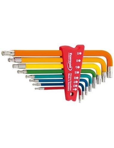 Jgo llaves Allen lacada T9-T40x mm