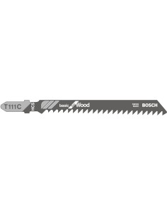 Hoja sierra calar T 111 Cpaquete c/ 5 u. Bosch