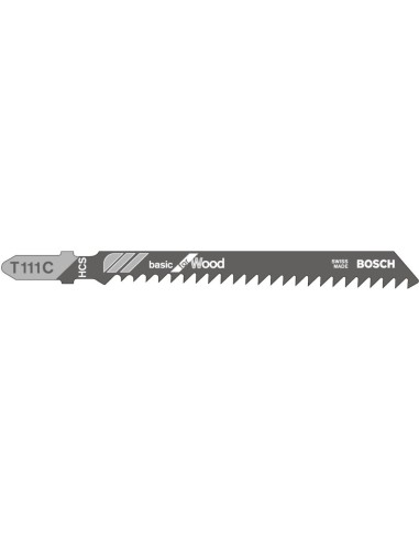Hoja sierra calar T 111 Cpaquete c/ 5 u. Bosch