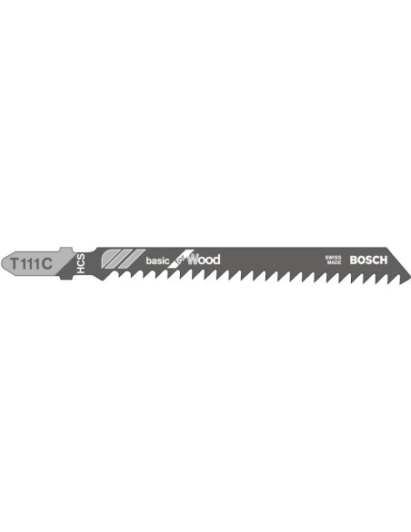 Hoja sierra calar T 111 Cpaquete c/ 5 u. Bosch