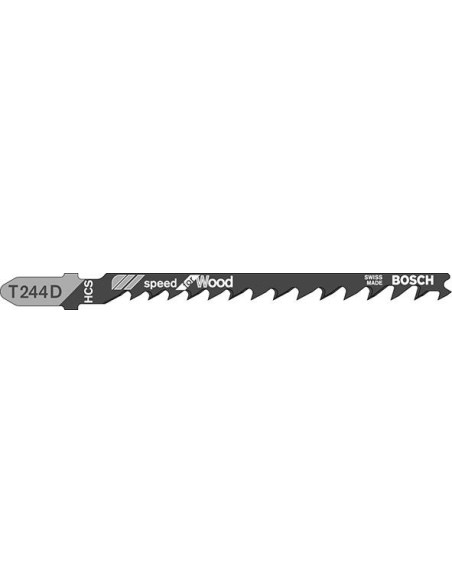 Hoja sierra calar T 244 Dpaquete c/ 5 u. Bosch
