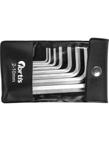Juego llaves Allen Juego en bolsa 8 piezas, 2-10mmFORTIS