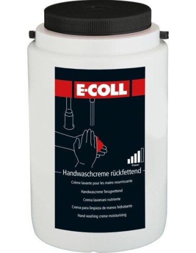 Crema para el lavado de manos no grasa Envase redondo 3l E-COLL