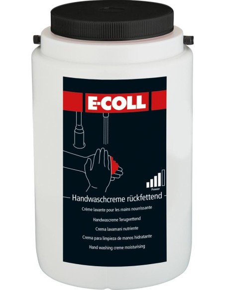 Crema para el lavado de manos no grasa Envase redondo 3l E-COLL