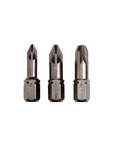 3 puntas Pozidriv PZ 1/ 2 / 3 Torsion (628538000)