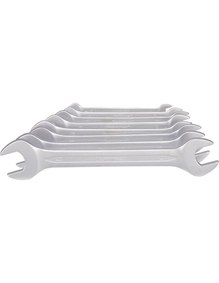 Jgo llaves fijas 2 bocas DIN3110 6-22mm 8 pzas