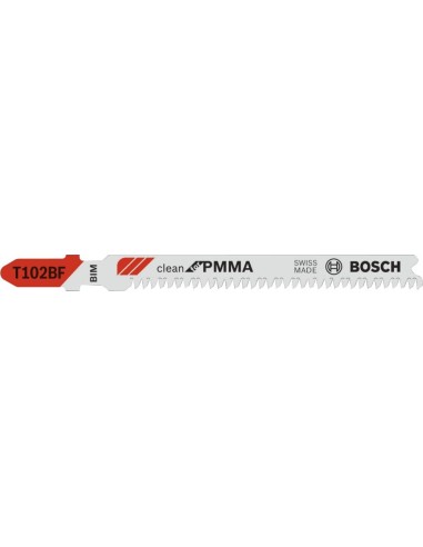 Hoja sierra calar T 102 BF paquete c/ 5 u. Bosch