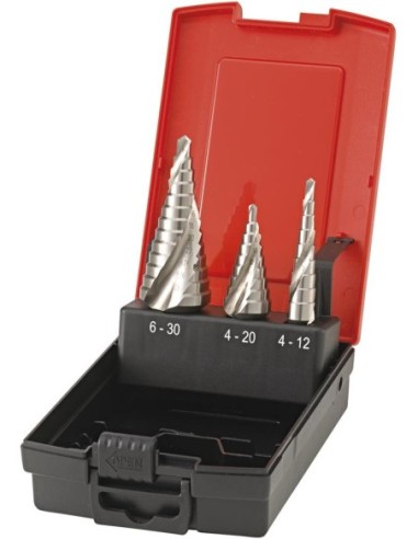 Juego para mecanizado de metales BIT BOX1/4 STB  avellanador broca combi 15 pzas, HSS
