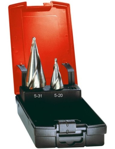 Jgo brocas cónicas para chapa HSS 4-31mm