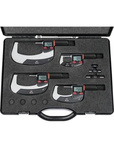 Jgo micrómetro de exter. digital MICROMAHR 40 EWRi-L IP65 0-100 mm MAHRinalámbrico integrado