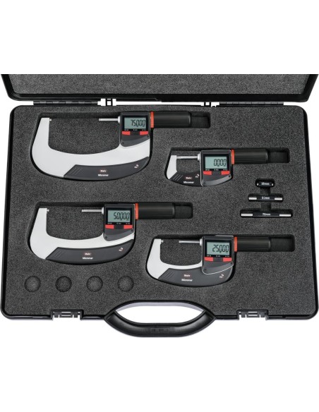 Jgo micrómetro de exter. digital MICROMAHR 40 EWRi-L IP65 0-100 mm MAHRinalámbrico integrado