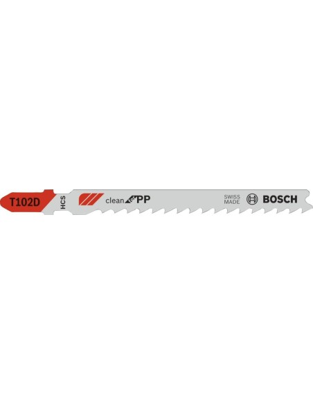 Hoja sierra calar T 102 Dpaquete c/ 5 u. Bosch