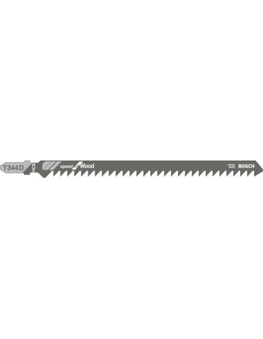 Hoja sierra calar T 344 Dpaquete c/ 5 u. Bosch