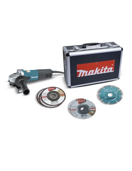 Makita 9557NBRX2 Miniamoladora 840W 115mm