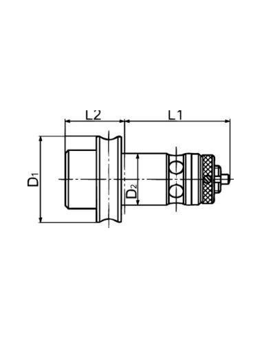 Jgo machos roscar GE26 MK2 FAHRION