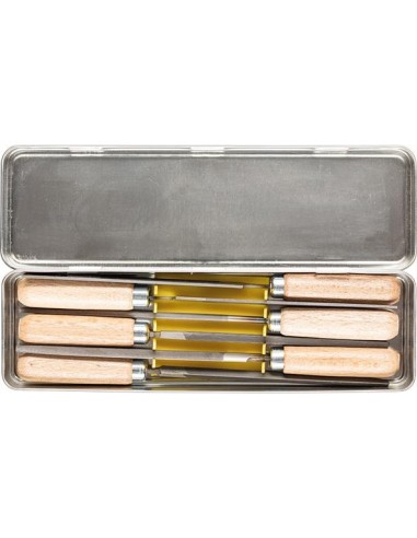 Jgo limas para llaves 265K 100mm picado 2 6 unidades PFERD