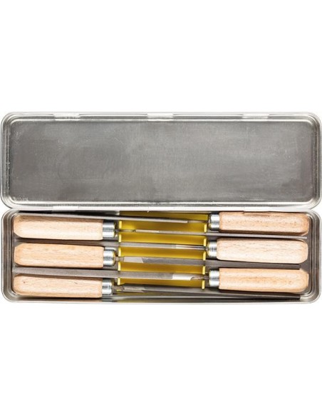 Jgo limas para llaves 265K 100mm picado 2 6 unidades PFERD