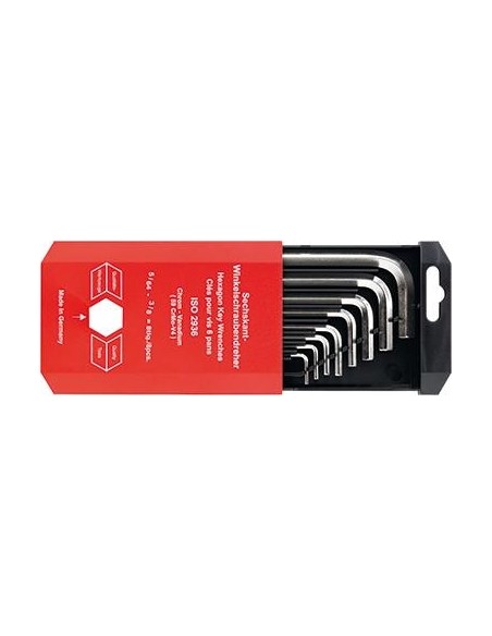 Jgo llaves Allen hembra hex 5/64-3/8x mm