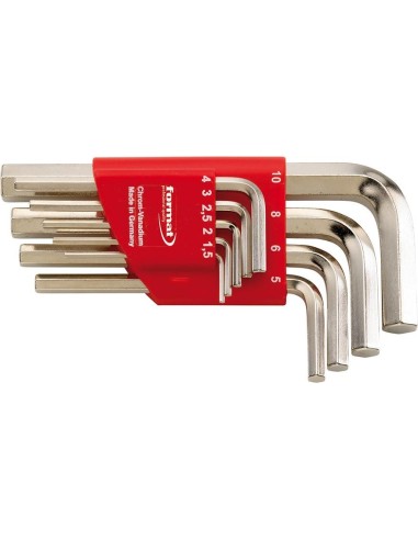Soporte para llave Allen 1,5-10x mm 9 pzas