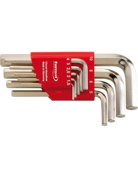 Soporte para llave Allen 1,5-10x mm 9 pzas